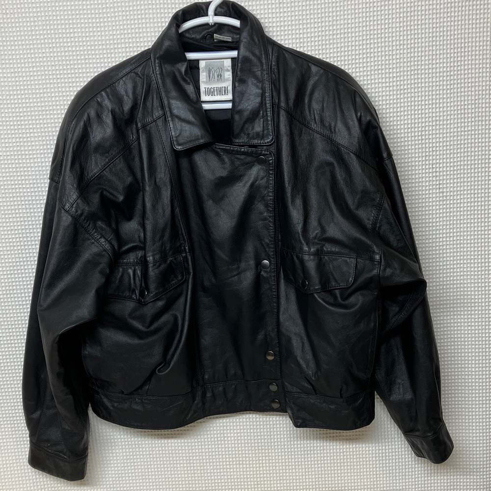 TOGETHER women’s leather jacket